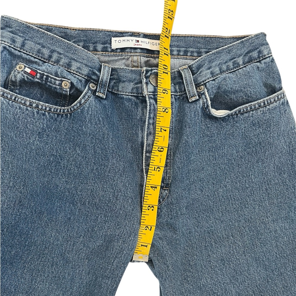 Tommy Hilfiger Cropped Boyfriend jeans 2002 Sz 8 - Picture 7 of 9